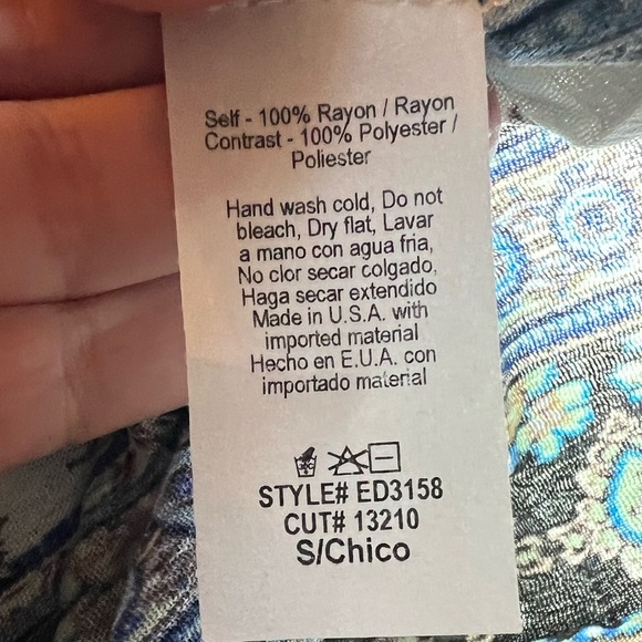 Easel Multicolored Dress Size Small - Picture 4 of 4